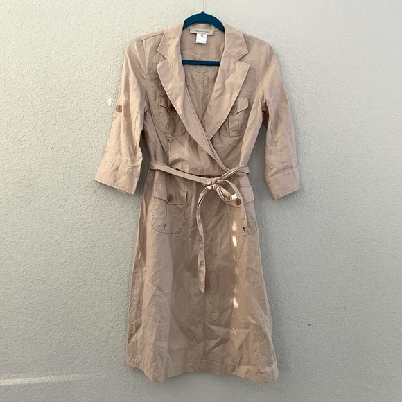 French Designer Linen Dress from Gerard Darel - Picture 3 of 12